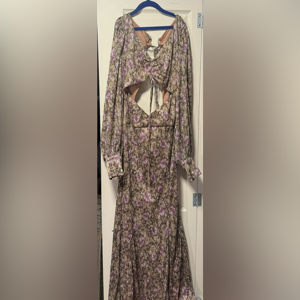 NWT For Love & Lemons Wynne Maxi Dress